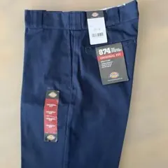 【新品・未使用】Dickies 874 ORIGINAL FIT 32✕30紺