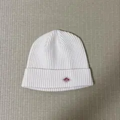 PRADA ニット帽 ホワイト - メルカリ
