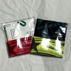 Starbucks ノベルティ トートバッグ 黒 白