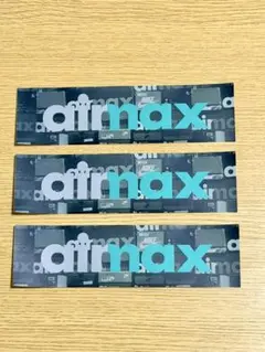 限定 非売品 NIKE AIR MAX atmos ステッカー 3枚