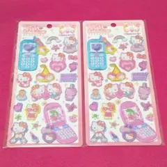 正規品 クラックス サンリオ 平成はっぴーフォン ハローキティ シール