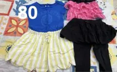 【ベビー】F.O.KIDS ノースリーブ　ワンピース　スカート　スカッツ　80のサムネイル