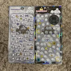 【正規品】シマエナガ プチドロップ 光るジュエルプチドロップ 2枚セット