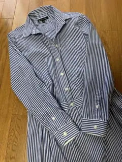 【SALE‼︎】BANANA REPUBLIC ストライプ シャツワンピース