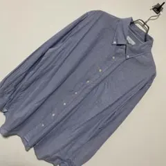 【OLD NAVY】ビッグシルエット オックスフォード ボタンダウンシャツ XL