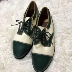 ⭐️特別価格⭐️レトロスタイル ゴルフシューズ 23.5cm