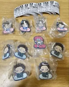 鬼滅の刃 きゃらばんちょう ヘアクリップ 狛治・恋雪・猗窩座 10点セット