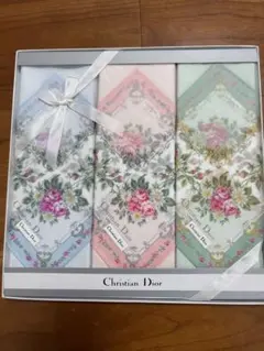 Christian Dior ハンカチ 3枚セット