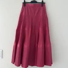 ☆試着のみタグ付☆ルルウィルビープリーツスカート ピンクサイズ2