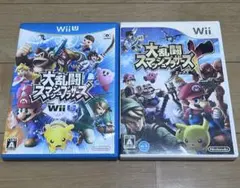 大乱闘スマッシュブラザーズ ソフト2点セット Wii WiiU【動作確認済み】