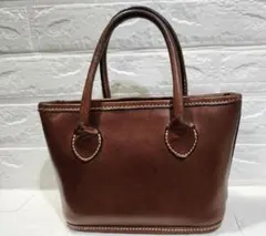✨美品✨ソメスサドル 2WAY ミニボストンバッグ レザー 本革 茶 斜め