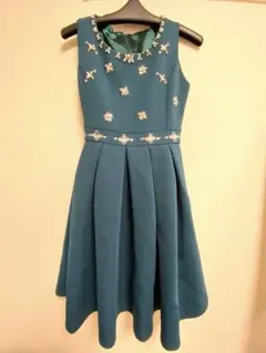 パーティードレス　ブルー　サイズ38 美品