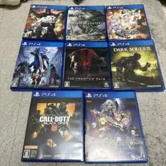 ps4 ソフトまとめ売り 8本セット