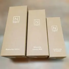 新品　Nオーガニックベーシック　ローション　エッセンス　ミルク　3点セットのサムネイル