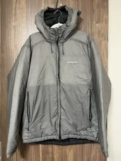 モンベル　サーマラップパーカー　#1101641 リバーシブル　チャック不良