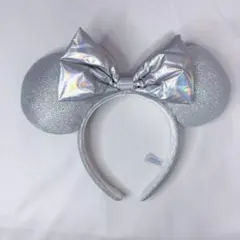 ミニー　カチューシャ シルバー