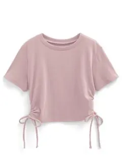 GRL サイドドロストテレコリブトップス dk1210