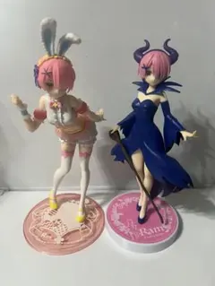 Re：ゼロから始める異世界生活 フィギュア ラム 2体まとめ売り