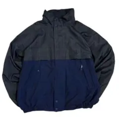 90s NAUTICA チェック柄 リバーシブル セーリングジャケット