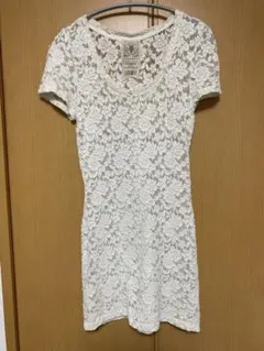 snidel 花柄レース 半袖チュニックのサムネイル