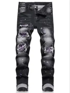 UK Drip やりらふぃー　デニム　size28のサムネイル