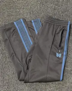 needles 20AW 運動褲 直筒 棕色 綠松石色