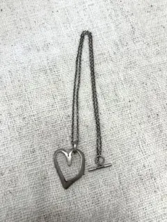 シルバー925 メキシコ製 ハートマンテル チェーンネックレス - メルカリ