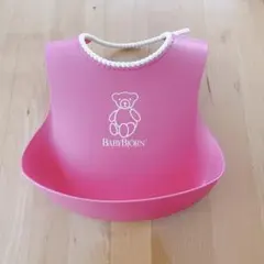 BABYBJÖRN® ベビービョルン　お食事スタイ　食事用エプロン　ピンク