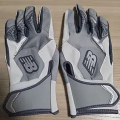 バッティング用手袋 グレー