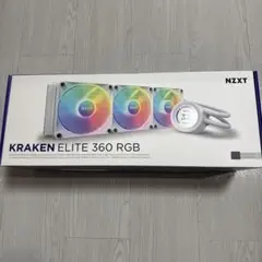 NZXT KRAKEN Elite RGB 360 White 簡易水冷