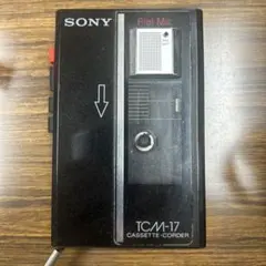 SONY TCM-121 カセットコーダー 再生確認済 ジャンク - メルカリ