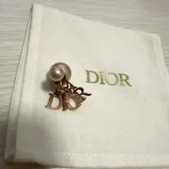 【片耳】Dior Tribales ピンクパールクリップイヤリング【イヤリング】