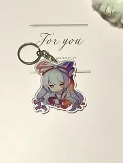 東方project キーホルダー　つたささ　ちまきゃわ　藤原妹紅