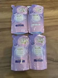 LUX BATH GLOW シャンプー　トリートメント　 350g 4個セットのサムネイル