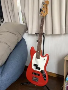 Fender Player Mustang Bass PJ エレキベース 赤のサムネイル