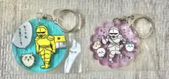 ちいかわシリーズ　鎧さん　キーホルダー2個セット