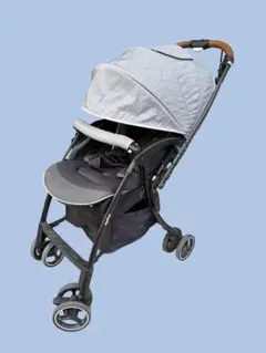 美品】 Aprica アップリカ ラクーナクッション ベビーカー グレー