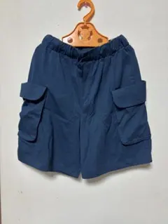 ハーフパンツ　H &M 130 紺色
