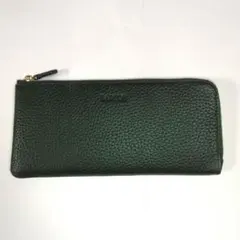 BARCOS　L字型長財布　グリーン