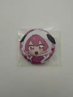 カラオケの鉄人 カラ鉄 ポップンミュージック グリッター缶バッジ 虹野