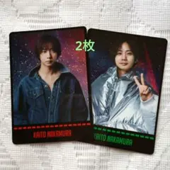 中村海人　Travis Japan　特典　トレカ　2枚　's travelers