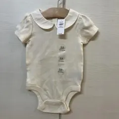 ★新品 定価2290円　Baby GAP ロンパース 80★半袖　アイボリー