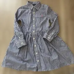 Polo Ralph Lauren ストライプ ワンピース 4/4T
