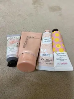 ハンドクリームセット（DHC, L'Occitane, the SAEM）