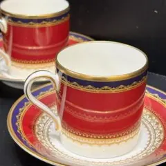 ノリタケ　ボーンチャイナ　カップ＆ソーサー　2客セット