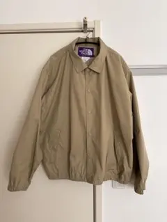 【美品】ノースフェイスパープルレーベル コーチジャケット ベージュ