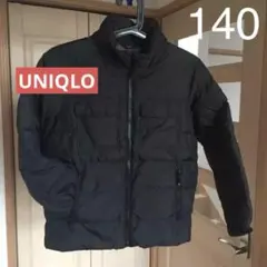 ユニクロキッズ☆フード付き ダウン ジャケット【140cm】