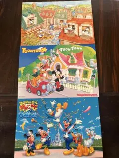 東京ディズニーランド ポストカードセット