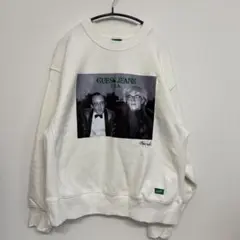 GUESS JEANS フロントプリント スウェット