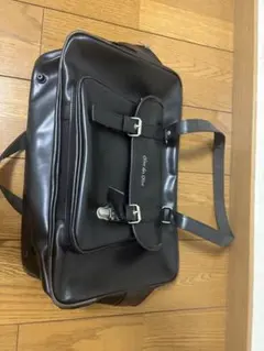 スクールバッグ 黒 学生カバン 大容量 通学用